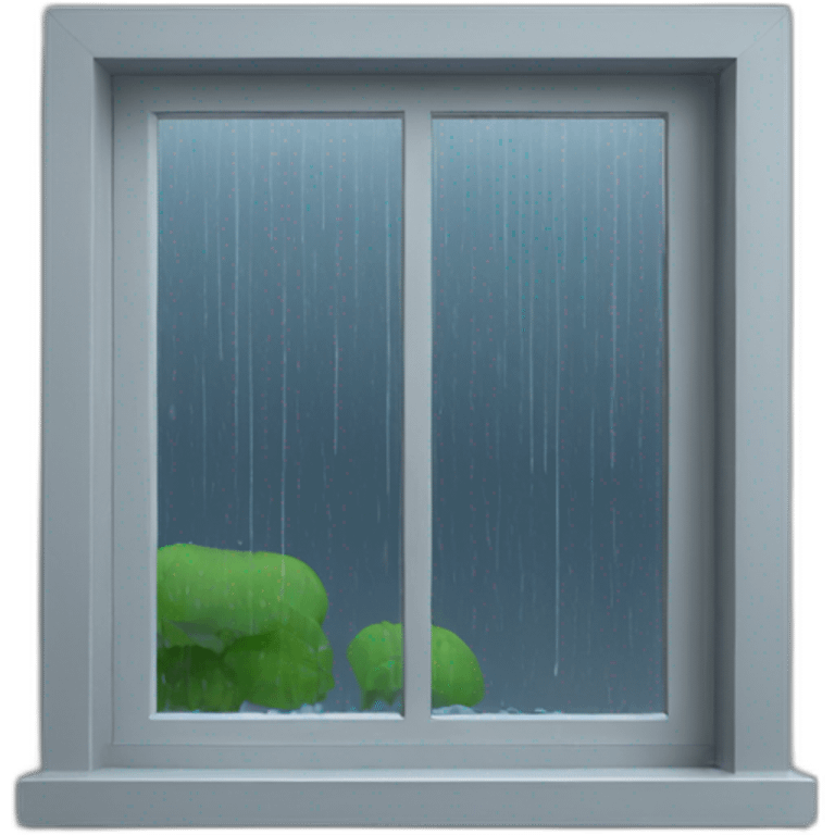 rain window emoji