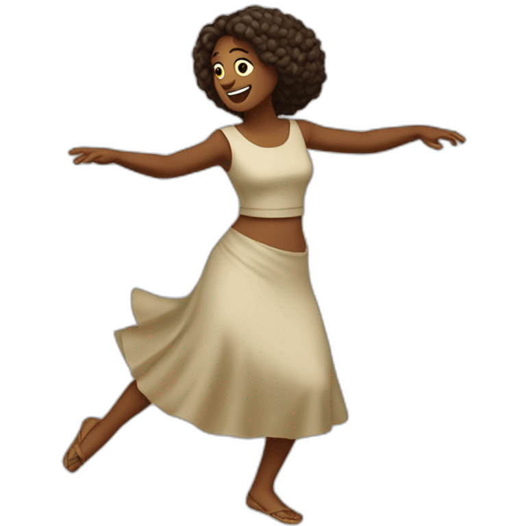 miriam dancing biblical emoji