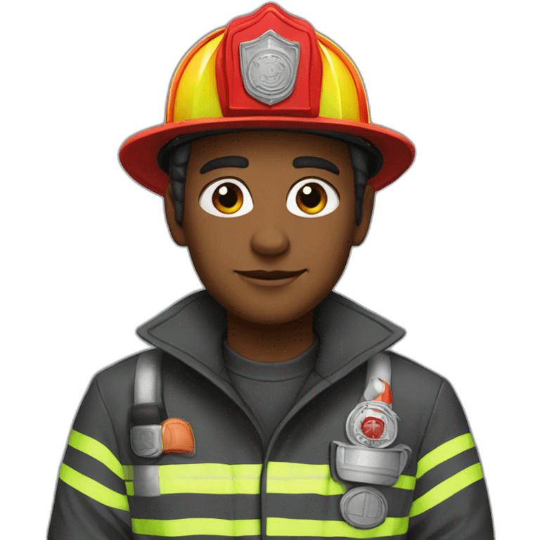 Firefighter paris emoji