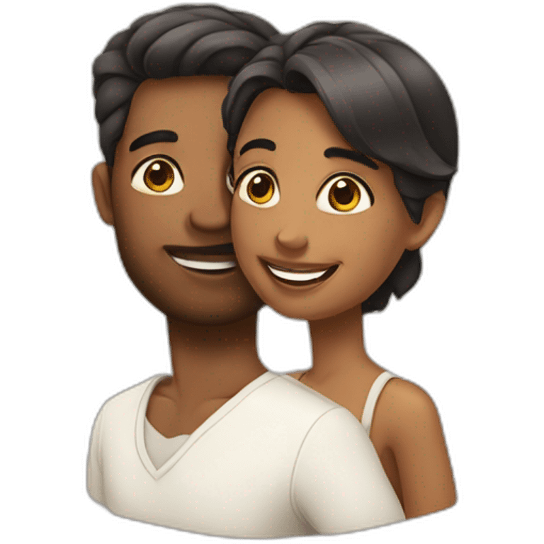 Gêne amoureux emoji