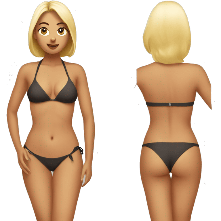  bikini, sexy, sfw emoji