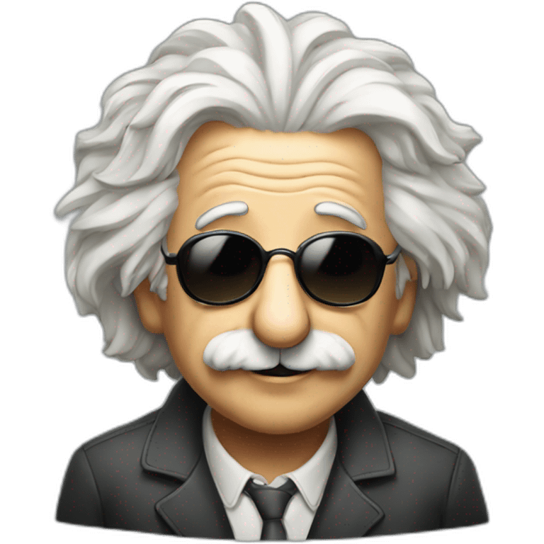 albert-einstein-with-sunglasses emoji