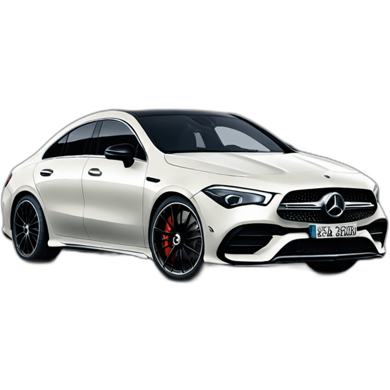 Mercedes CLA45s emoji