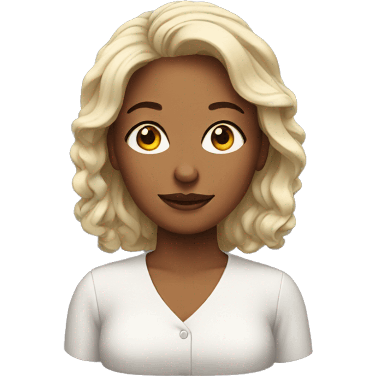 woman portrait emoji