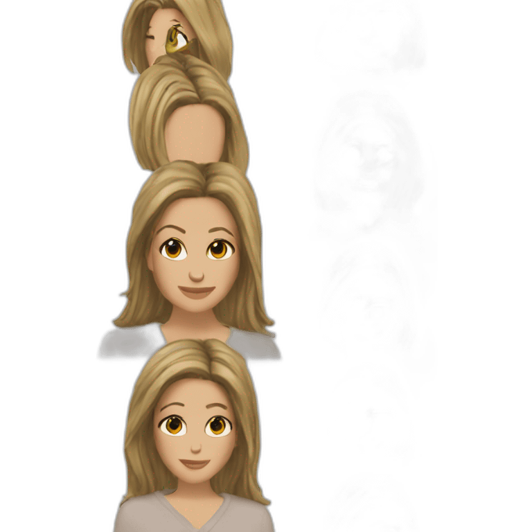 Rachel green friends emoji