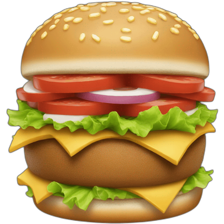 Big mac emoji