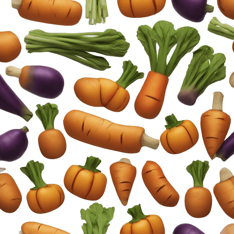 roasted vegetables  emoji