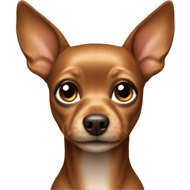 Toy terrier brown emoji