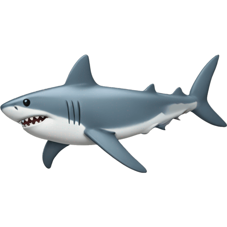 shark with plan emoji