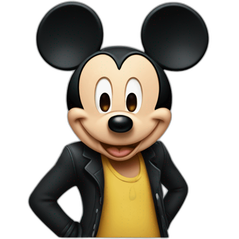 Mickey disney emoji