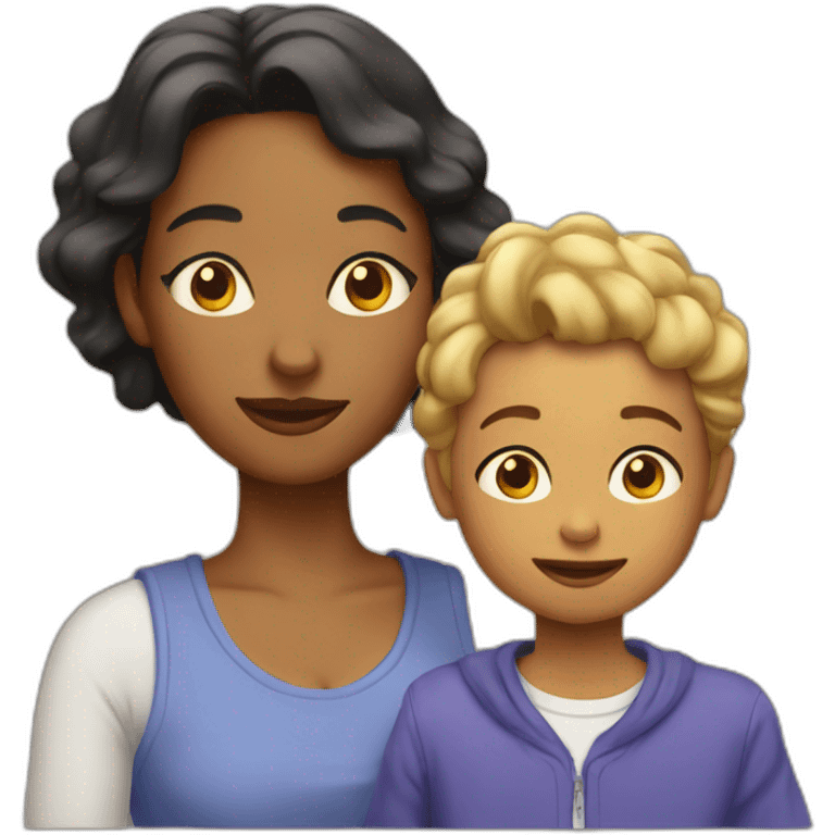 MAMA E HIJO emoji