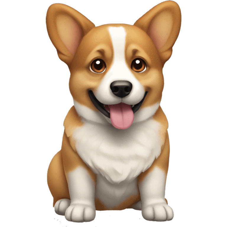 Dog corgi emoji