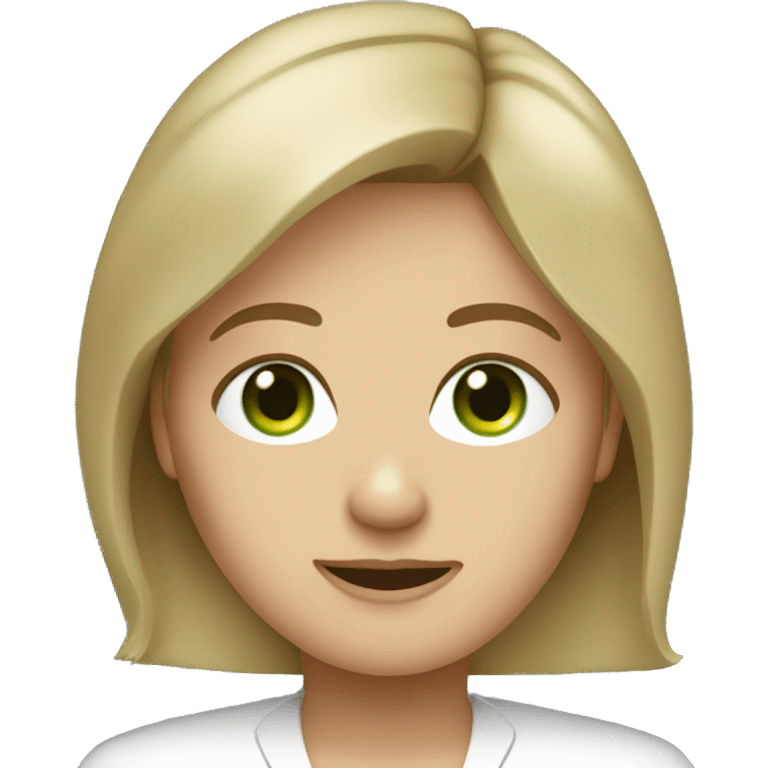 green eyed, dark blond hair it specialist  emoji