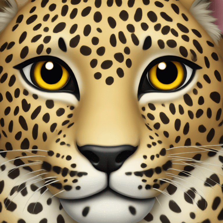 Leopard prin emoji