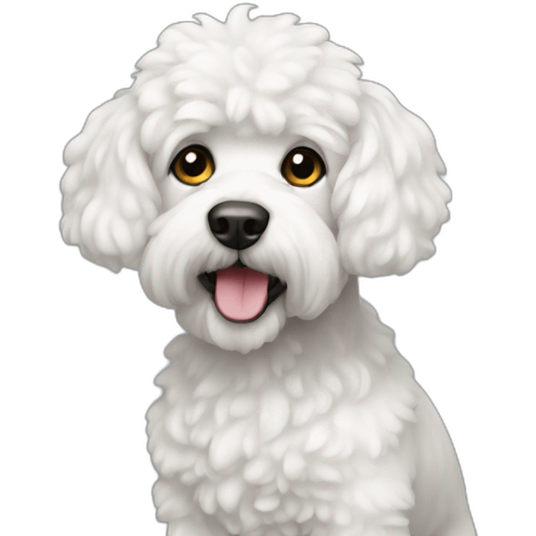 Caniche white emoji