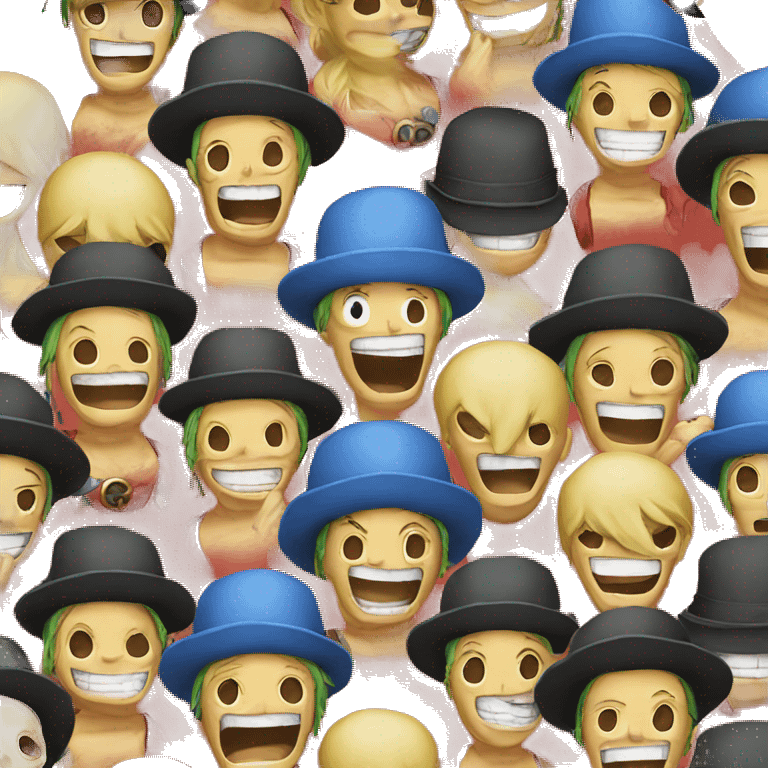 ace one piece hat emoji