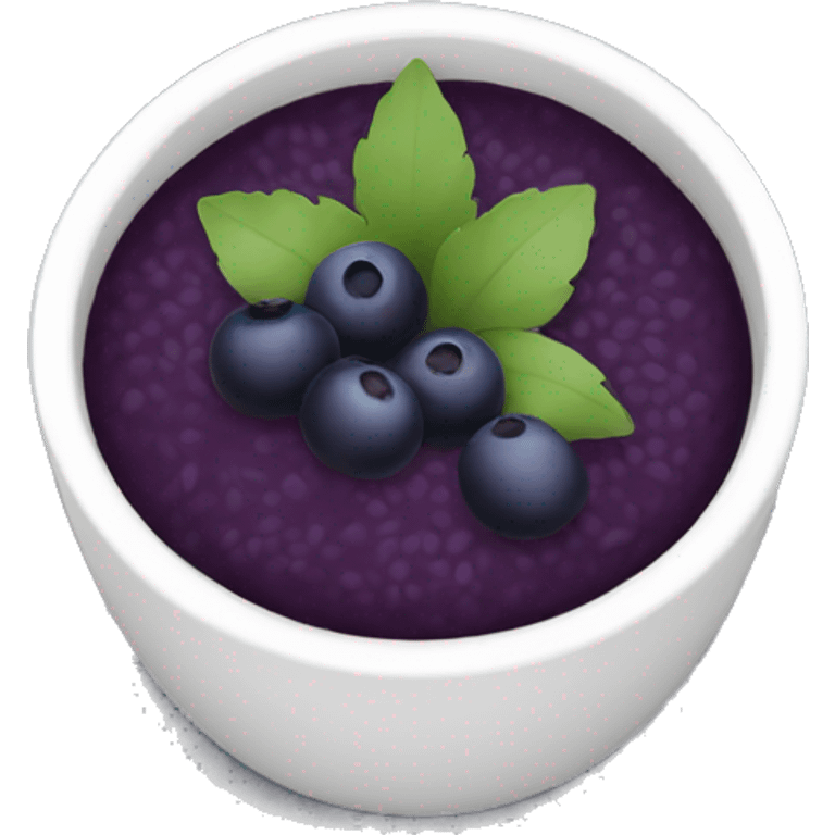 Açaí bowl  emoji