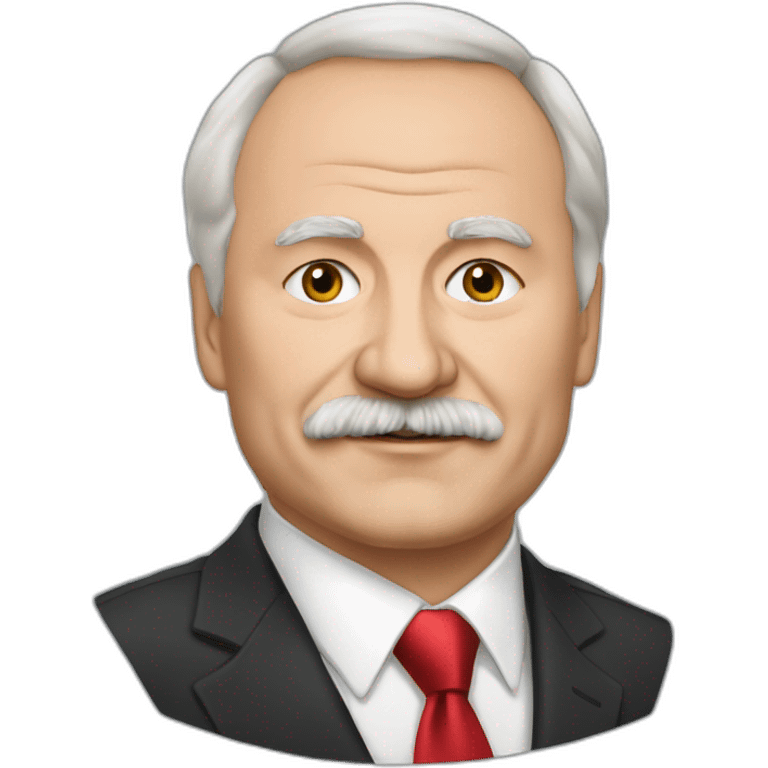 Lukashenka with erokez emoji