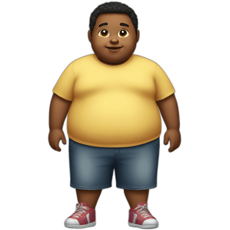 Fat kid emoji