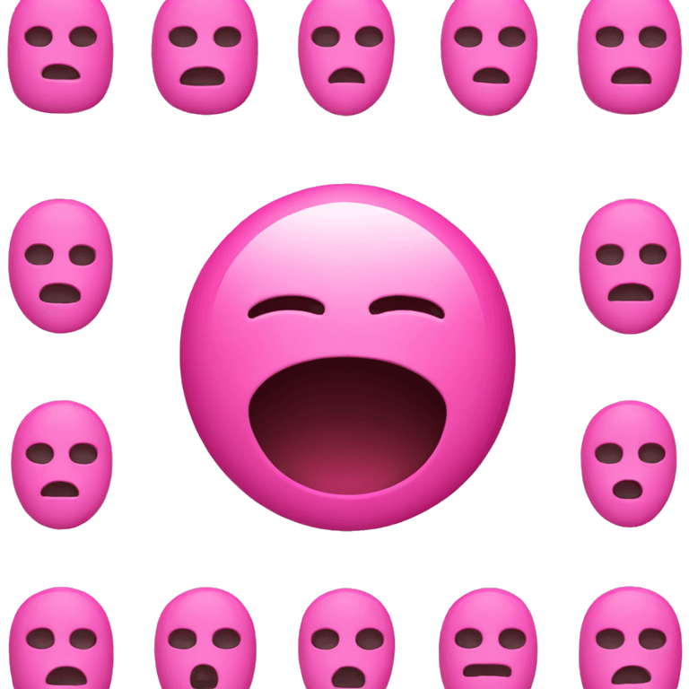 a pink netflix logo emoji