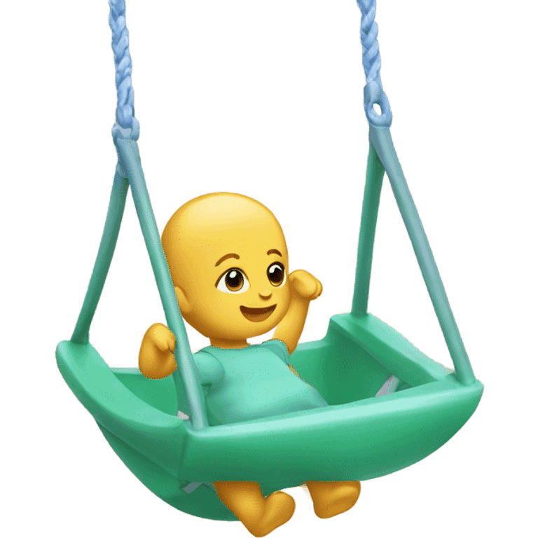 Plastic swings for babies emoji