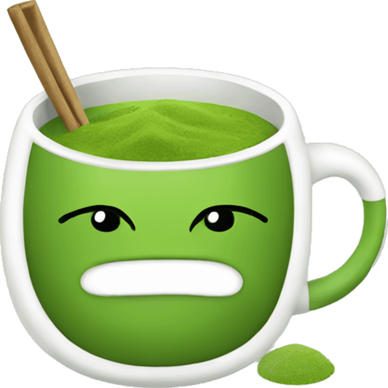 Matcha tea emoji