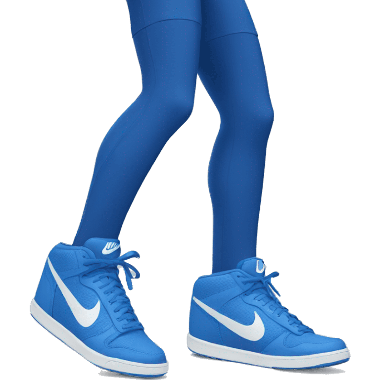 Nike blue emoji