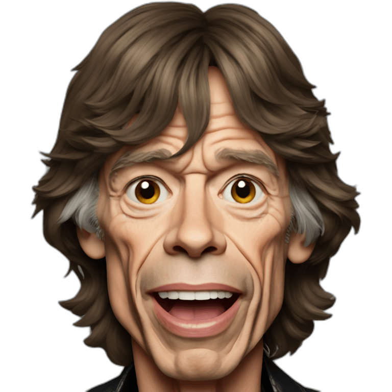 Mick jagger emoji