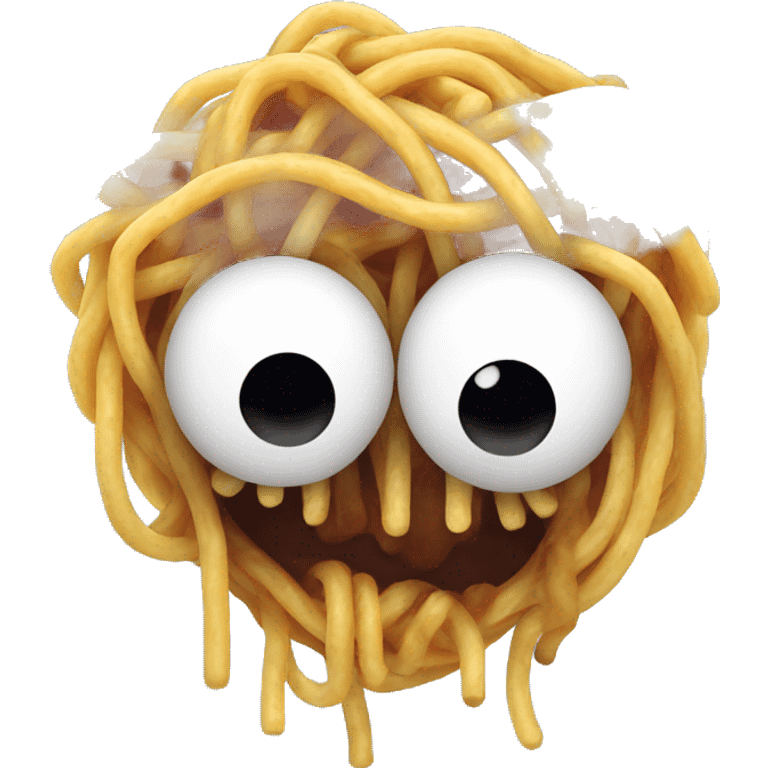 Das fliegende Spaghetti monster emoji