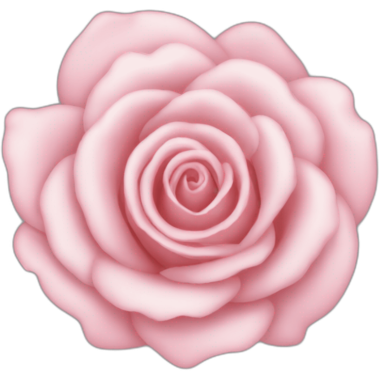 Coeur rose pale emoji