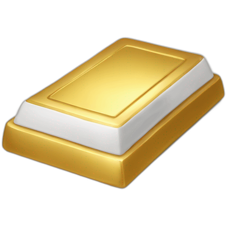 framed Gold bar emoji