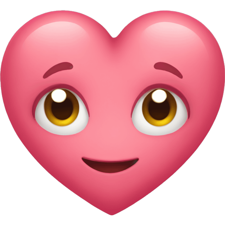 Cute heart emoji