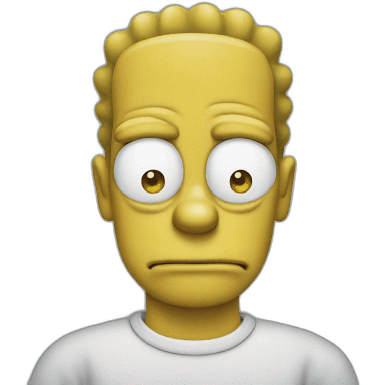 bart simpsons emoji