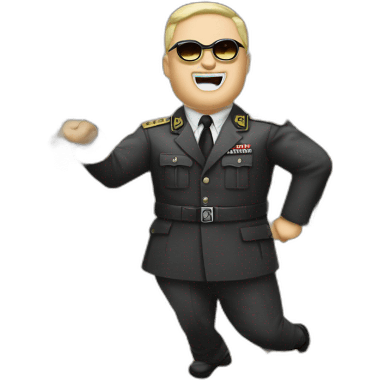 Nazi leader gangnam style emoji