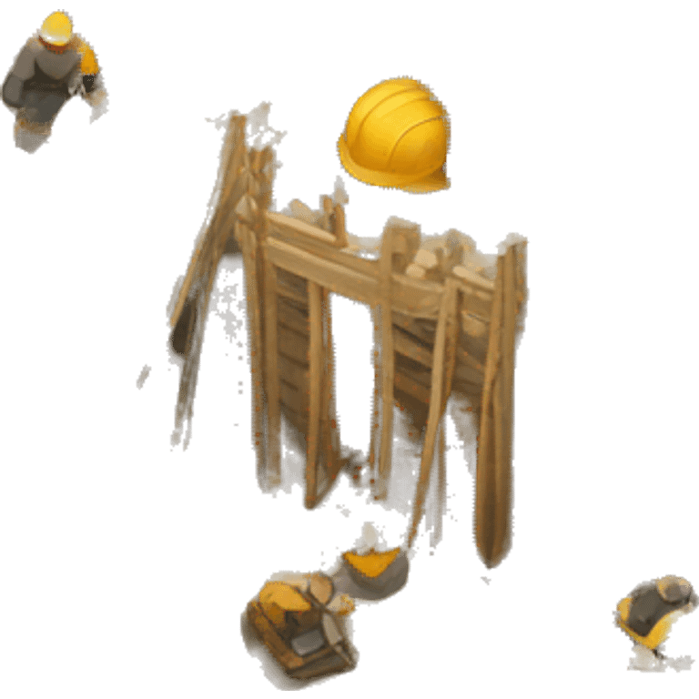 medieval construction site emoji