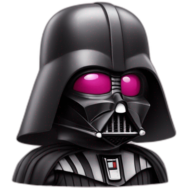 pink darth vader emoji