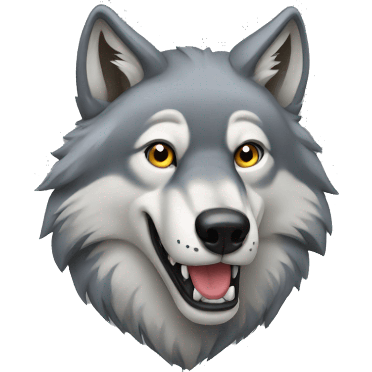 Wolf emoji