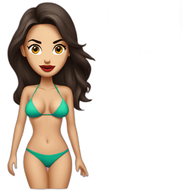 megan fox in a bikini emoji