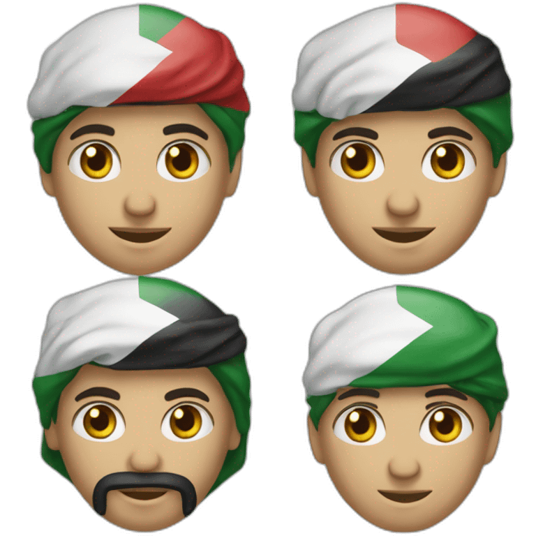 Conflit israélo-palestinien emoji