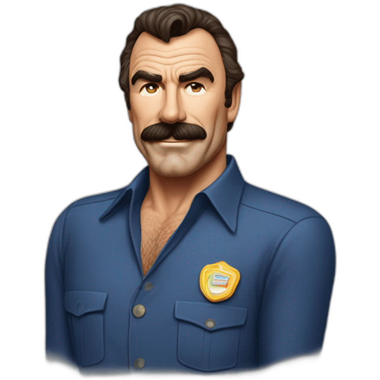 Tom selleck  emoji