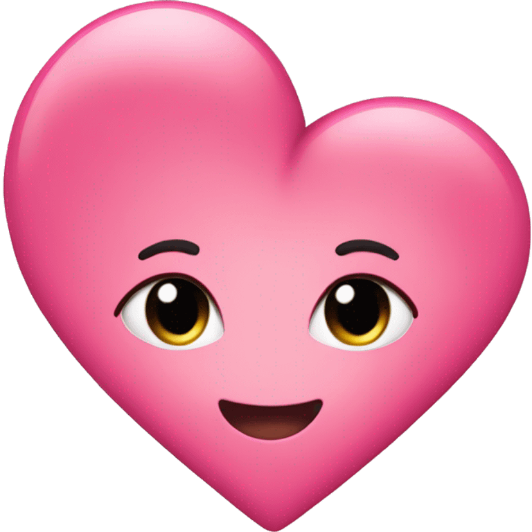 Cute pink heart that says slay emoji