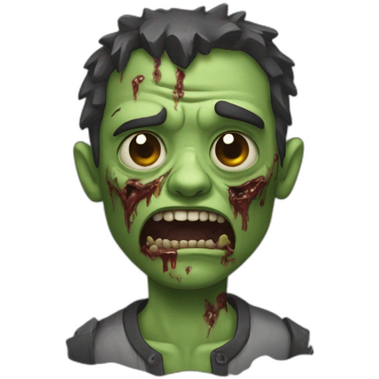 zombie feo emoji