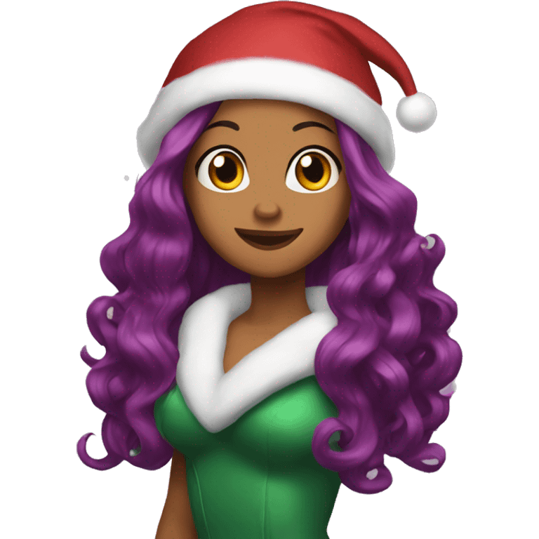 Starfire Christmas  emoji