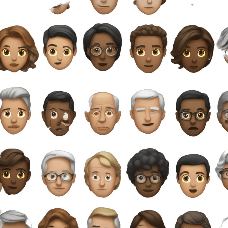 Generational divide emoji