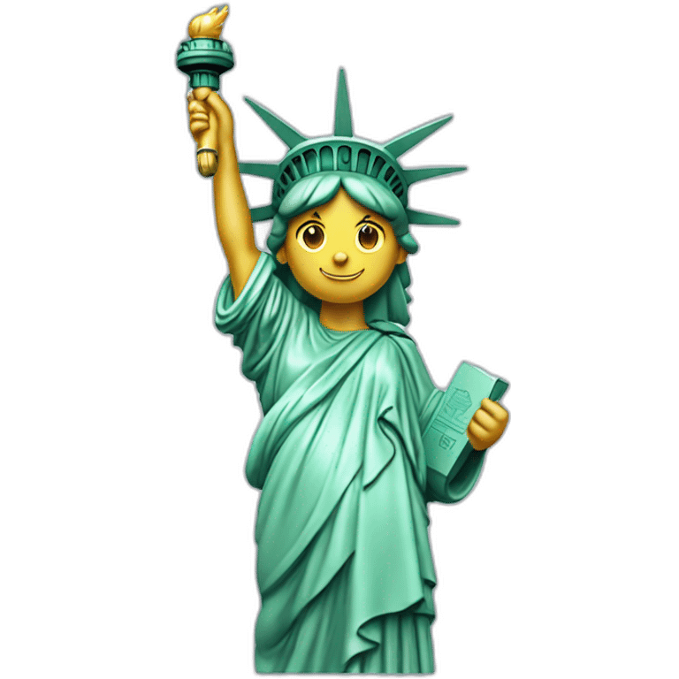 statue of liberty emoji