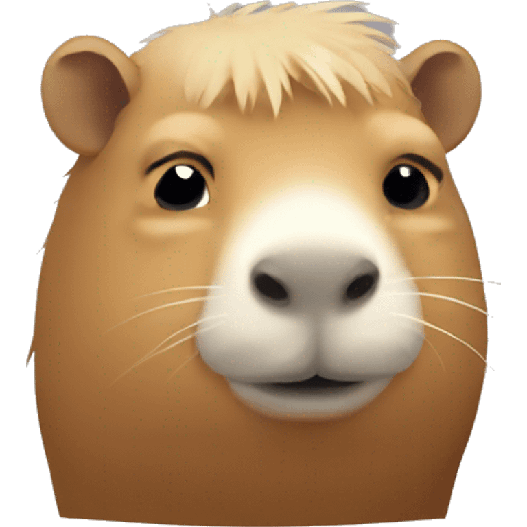 sad capybara  emoji