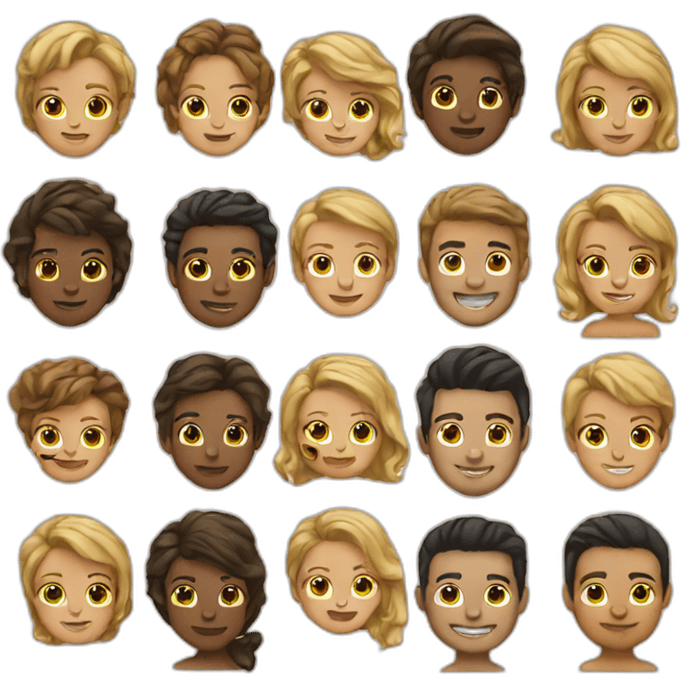 Avatars iphone emoji