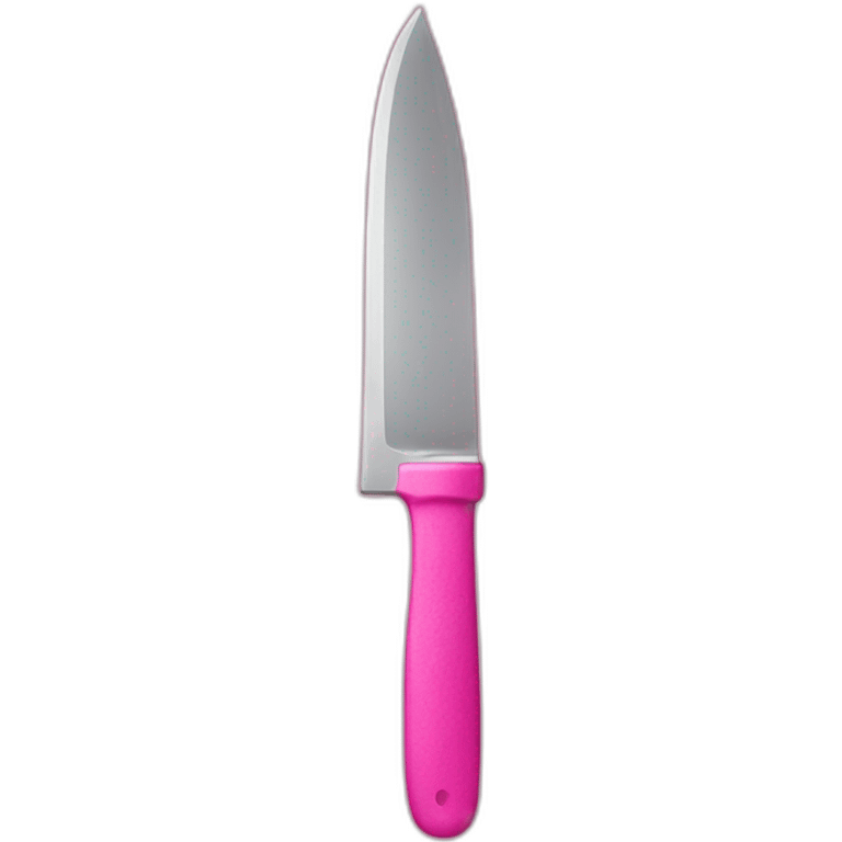 pink knife emoji