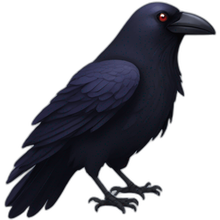 Evil Raven emoji