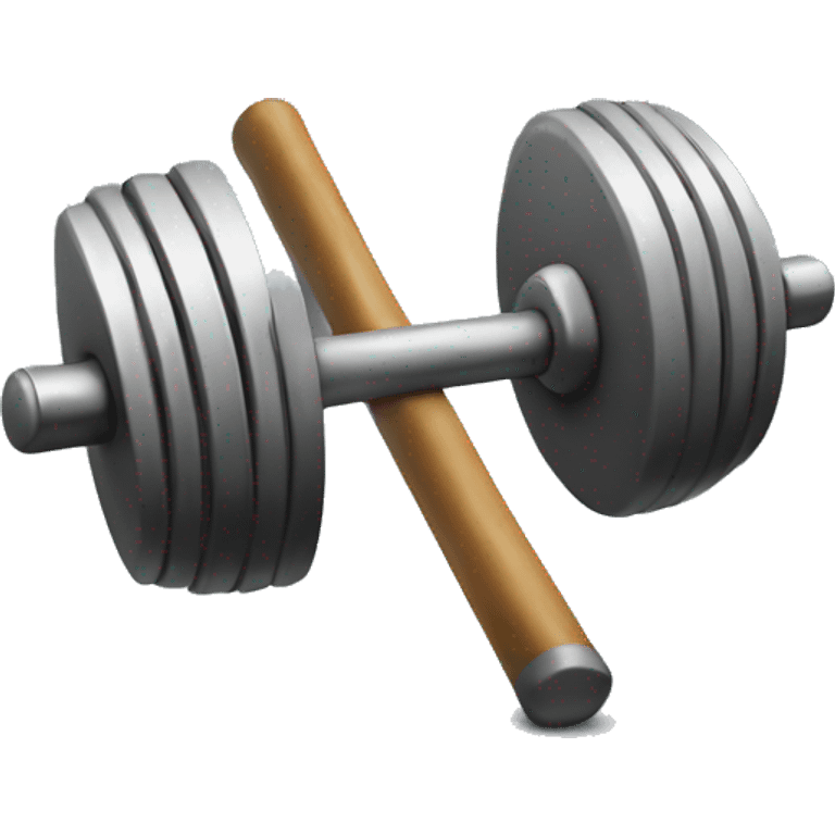 Barbell emoji